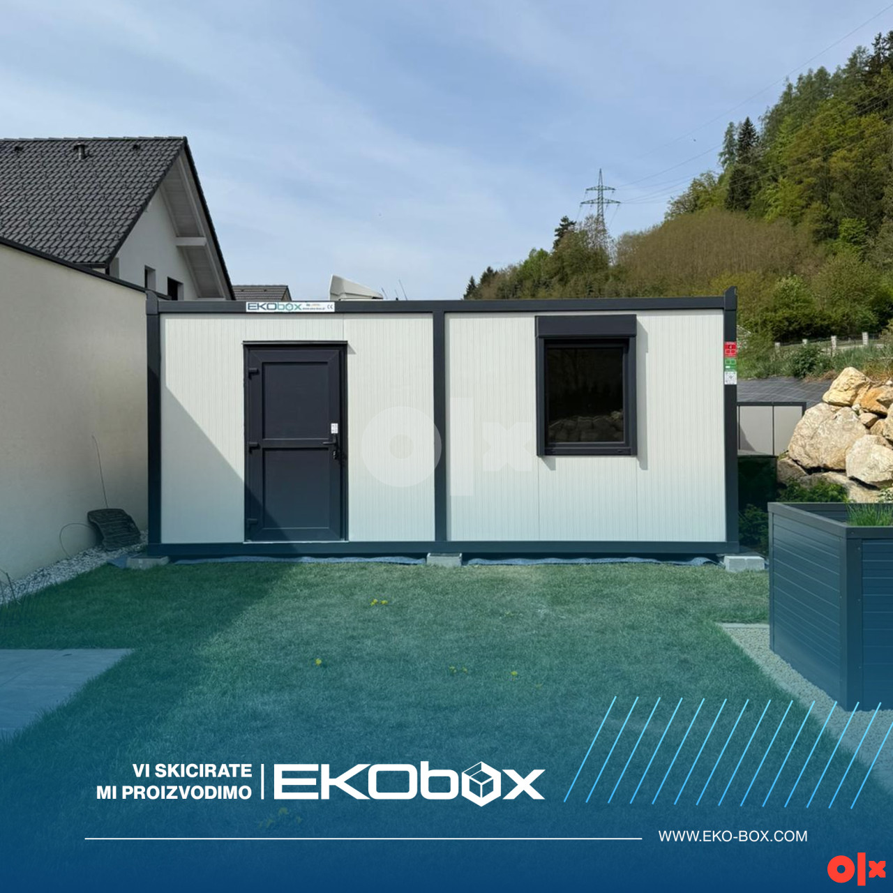 Stambeni kontejner vikendica 6,00x2,40x2,70m 5