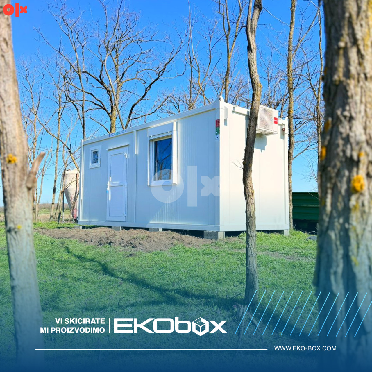 Stambeni kontejner vikendica 6,00x2,40x2,70m