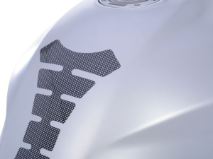Naljepnica za rezervoar Spine univerzalni 210mmx150mm carbon