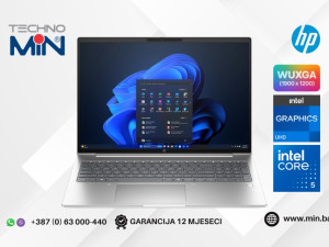 HP ProBook 4 G1iR 16" - 16" IPS, Core 5 120U, 8GB RAM, 256GB SSD