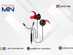 X-trike me GE-109 Gaming slušalice in-ear sa odvojivim mikrofonom