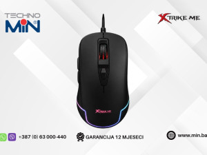 X-trike me GM-406G Gaming miš 3200 DPI RGB, Black