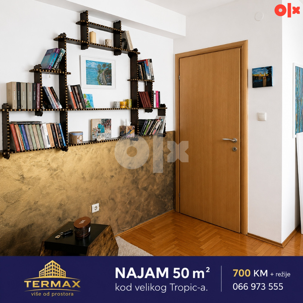NAJAM 50 m2 kod velikog Tropic-a