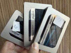 SSD Crucial MX500 250GB polovno, zdravlje preko 90%