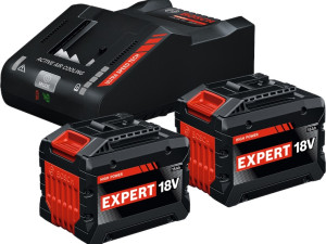BOSCH EXPERT 2 baterije EXBA18V-150 18V 15Ah  punjač EXBA 18V-150