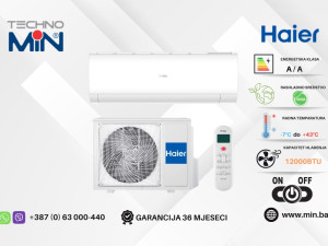 Haier Tibio HSU-12HT203/R2 12ka, 12000 BTU, On/Off, R410A, A/A