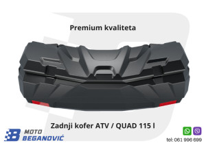 Kofer zadnji za ATV / QUAD CF-MOTO univerzalni 115 l premium