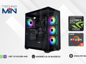 Gaming PC Vanguard - Ryzen 5 8400F, 16GB DDR5, 512GB SSD RTX 5050