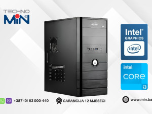 TM Basic i3 - Core i3-2100, 8GB RAM 128GB SSD, DVD-RW, Win 11 Pro
