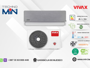 VIVAX ACP-18CH50AEHI+ klima 18-ka 5.28kW, A++, Wi-Fi Ready, -25C