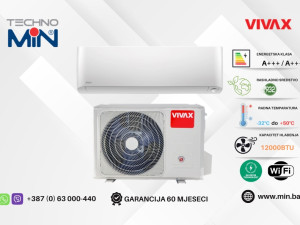 VIVAX ACP-12CH35AEYIs klima 12-ka 3.52kW, A+++/A+++, Wi-Fi, -32C
