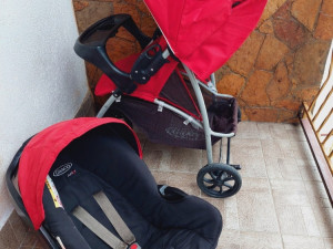 DJECIJA  KOLICA Bebe DUO GRACO ULTIMA+AUTOSJEDALICA 2u1