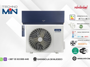 TOYOTOMI Erai 328BV klima 9-ka 2.7kW, A+++, Wi-Fi, -25C
