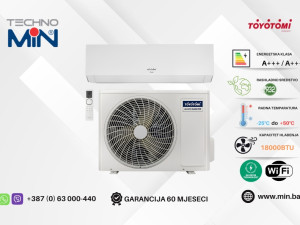 TOYOTOMI CTN/CTG-356W klima 18-ka 5.1kW, A+++, Wi-Fi, -25C