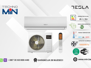 TESLA TT51EX81-1832IAW klima 18-ka 5.1kW, A++/A+, Wi-Fi, -20C