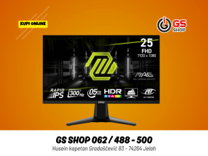 Monitor 25'' MSI MAG 255XF Gaming 300Hz FHD