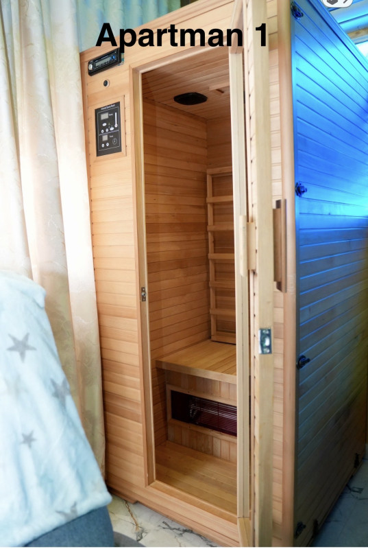 Stan na dan sa Sauna i Jacuzzi  Wellness Lux Spa 1,2,3,4 4