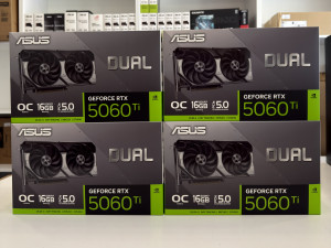 Nvidia ASUS Dual RTX 5060 Ti OC 16GB GDDR7