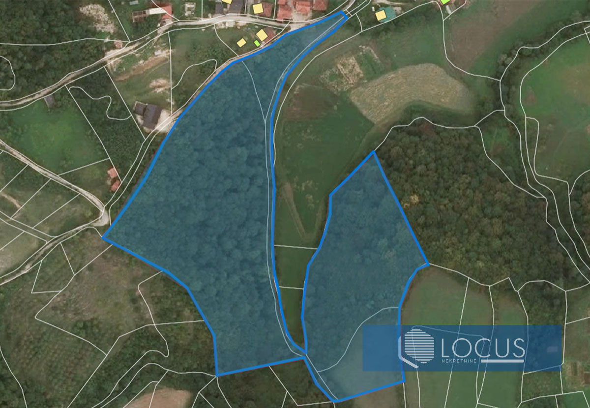 LOCUS prodaje: Zemljište površine 38.338m2, Malešići, Ilijaš 11