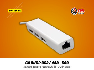 USB to LAN Adapter 3XUSB 1XLAN