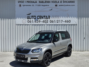 Škoda Yeti 2.0 TDI ADVENTURE 4X4 DSG XENON 125 KW 2016G