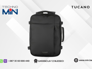 Tucano Tugo M Cabin Ruksak za laptop 15.6"/16" BKTUG3-M-BK Black