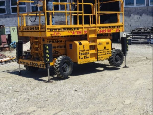 Makaze dizel haulotte h15sx dizalica 15m korpa rad na visini 4x4