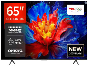 Televizor TCL 65" inch 4K QLED 144Hz Google TV Motion Clarity Pro