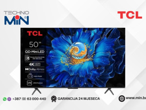 Televizor TCL 50C61KS (2025) 50" 4K QD-Mini LED 120Hz Google TV
