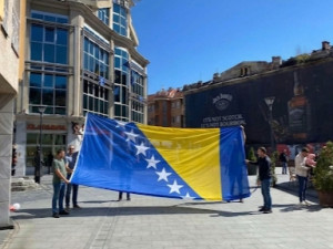Velika zastava BiH 5x3 m drzavna Bosna i Hercegovina