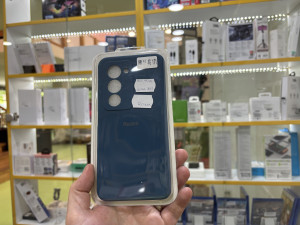 Silikonska maska Xiaomi Redmi 15 original blue