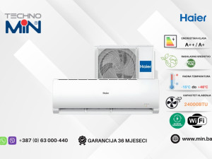 HAIER AS68TDRHRA/1U68WEGFRA klima 24-ka 6.8kW, A++/A+, Wi-Fi, -15
