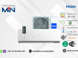 HAIER AS50XCAHRA/1U50S2SJ2FA klima 18-ka 5.0kW, A++, Wi-Fi, -20C