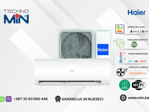 HAIER AS71PEPHRA/1U71WEPFRA-H klima 24-ka 7.1kW, A+++ Wi-Fi, -20C