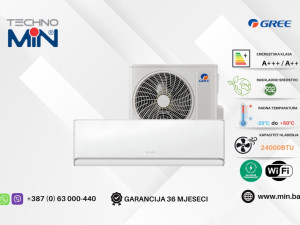 GREE GWH24AVEXF klima 24-ka 7.1kW, A+++/A++, Wi-Fi, -25C