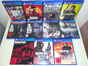 PS4 Igre Polovne 300 igara Sony 4 igara Playstation 4