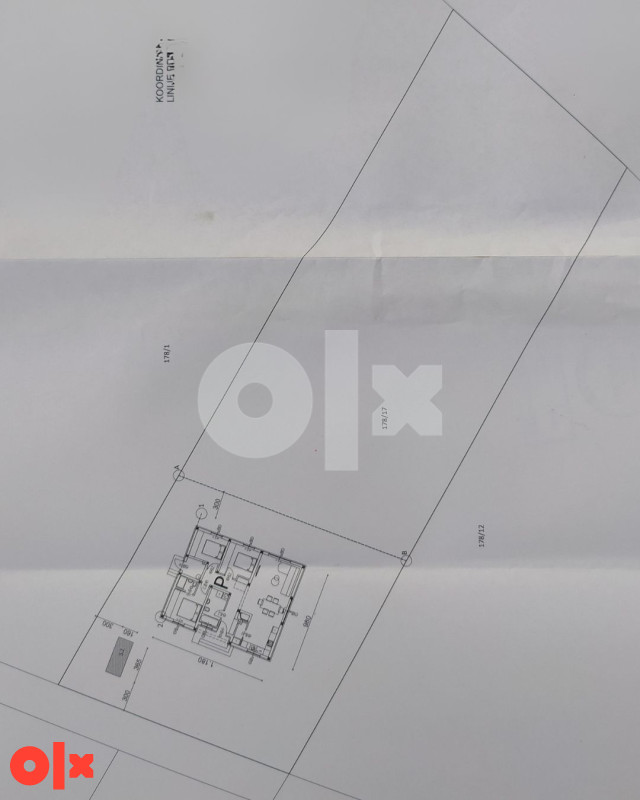 Plac 1968 m2 Slatina (Laktaši) DOZVOLA, PROJEKAT, PRIKLJUCCI 2