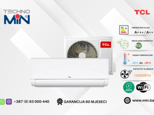 TCL TAC-12CHSD/UG11V3AH klima 12-ka 3.5kW, A+++/A++, Wi-Fi, -25C