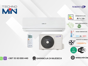NORDSTAR MDSAF-12HRDN1/MDOAF-12HFN1 klima 12-ka, A++, Wi-Fi, -15C