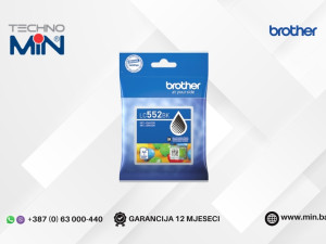 Brother tinta LC522 BK 550 str., Black