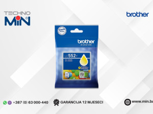 Brother tinta LC522 Y 550 str., Yellow