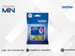 Brother tinta LC522 M 550 str., Magenta
