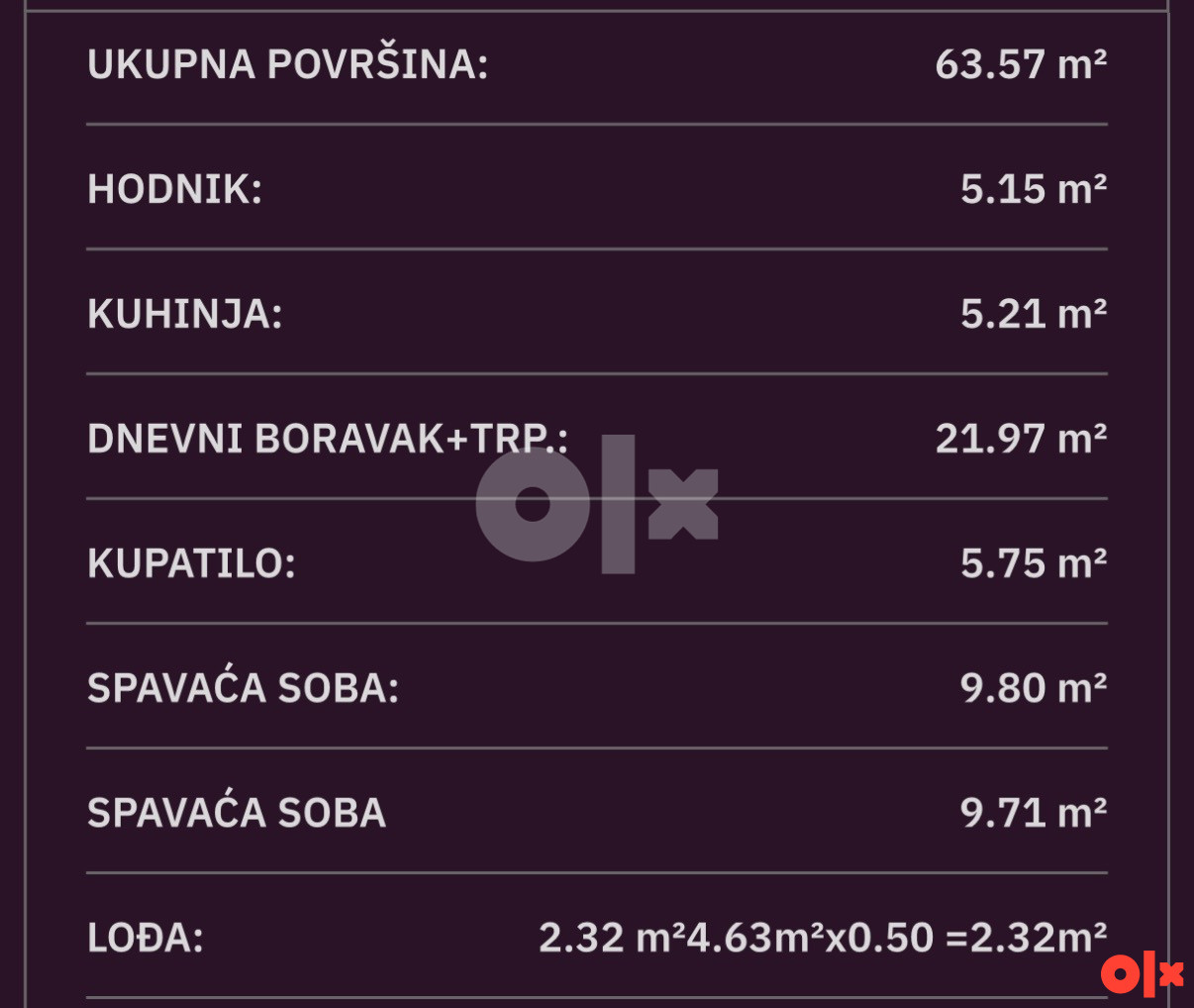 Trosoban stan 64m2 - naselje Lazarevo 2