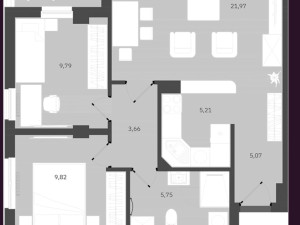 Trosoban stan 64m2 - naselje Lazarevo