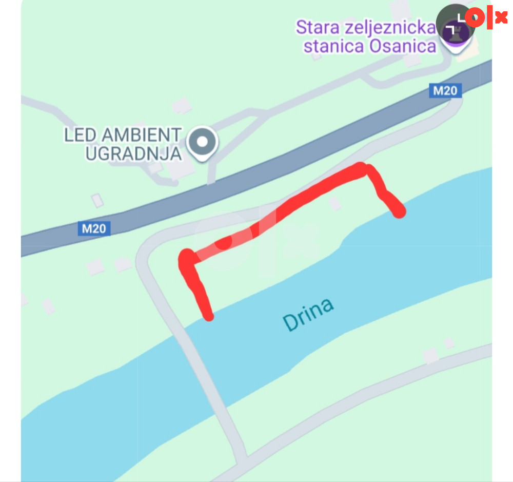 Zemljište Goražde Osanica Drina 4
