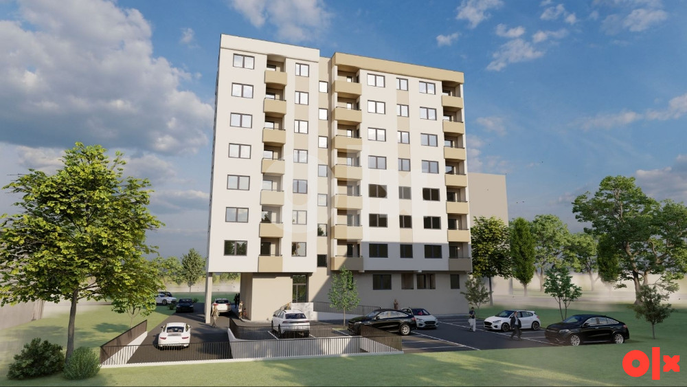 JEDNOSOBAN STAN, 37,20m2, BORIK 2