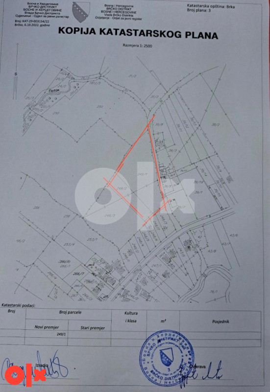 Mijenjam zemljište u Brčko distrikt - naselje Brka