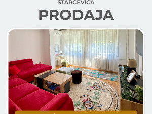 Na prodaju trosoban stan sa ostavom, Starčevica