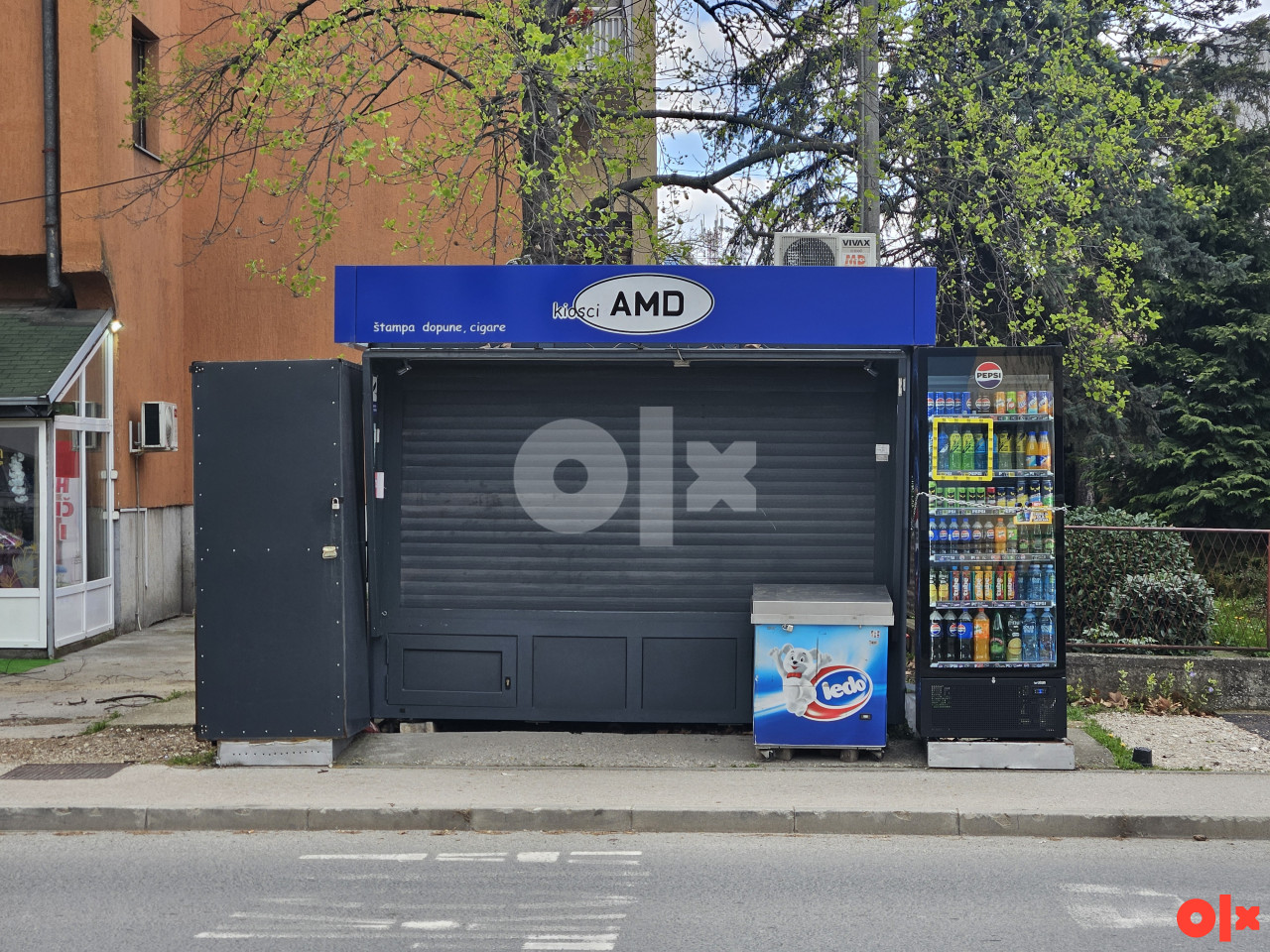 Montažni objekat Kiosk - Trafika u centru Brckog