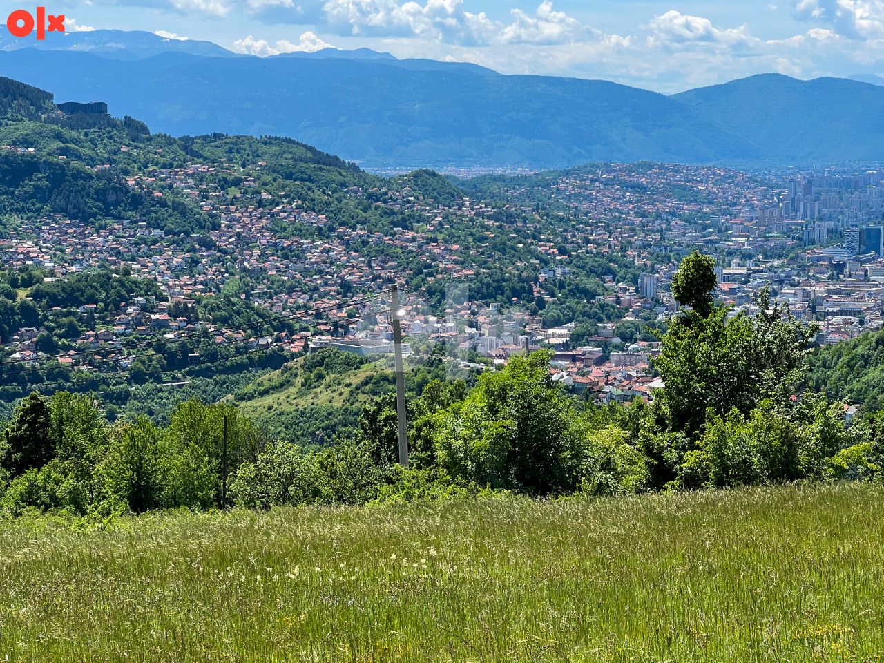 Borije zemljište sa pogledom na grad 3.900m2 4